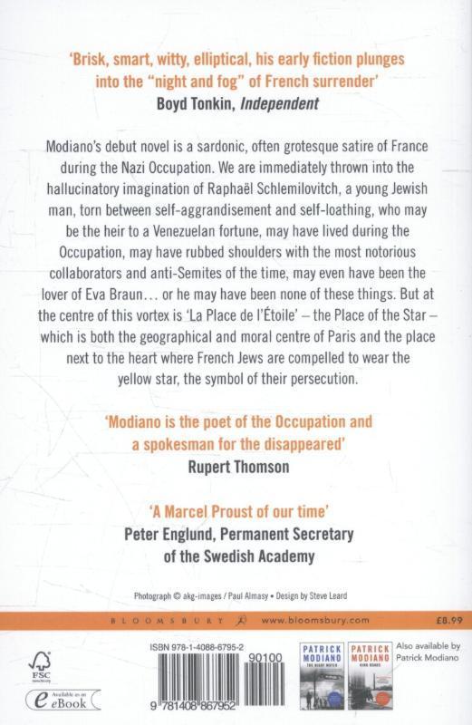 Weitere Ansicht: La Place de l'Etoile | Patrick Modiano