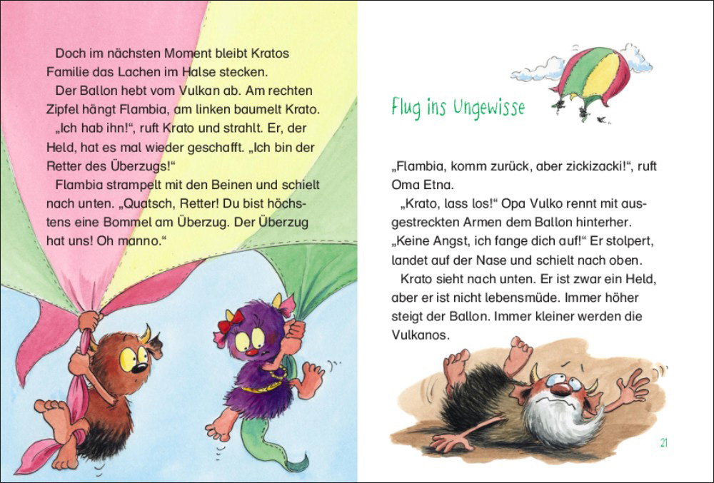 Weitere Ansicht: Die Vulkanos geben Gas! | Franziska Gehm