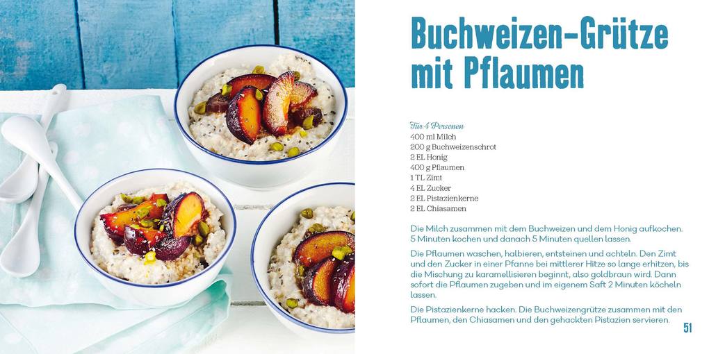 Weitere Ansicht: Frühstücksbrei & Porridge | Carina Seppelt