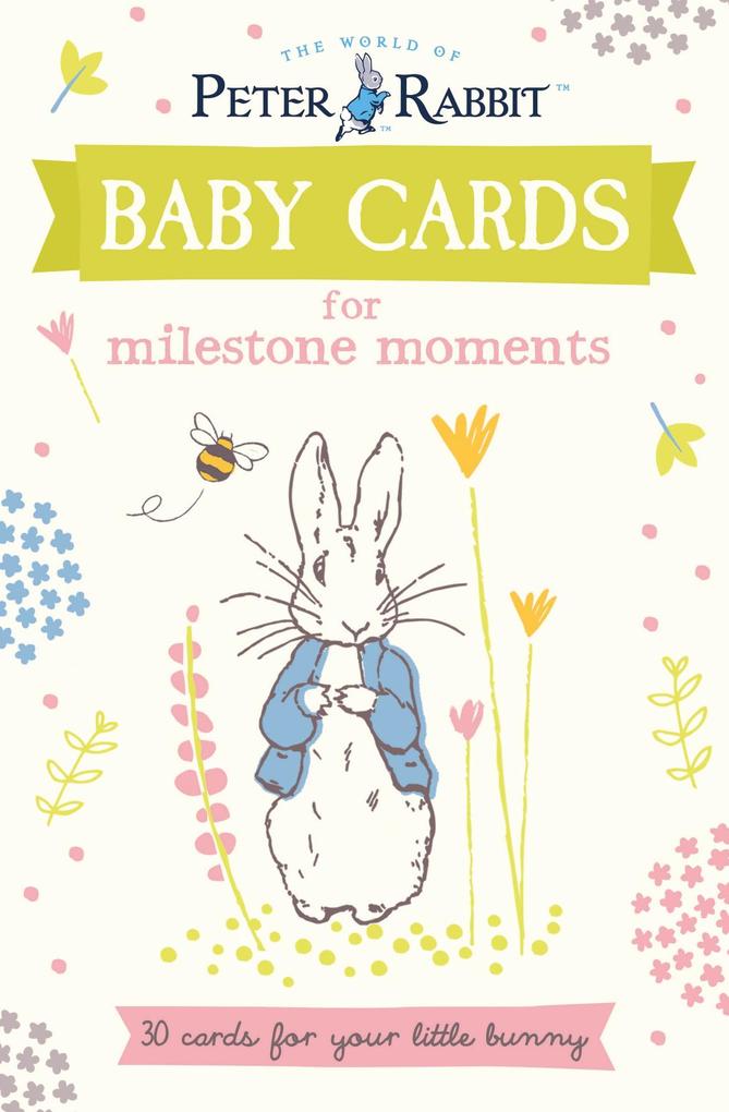 Produktbild: Peter Rabbit Baby Cards: for Milestone Moments