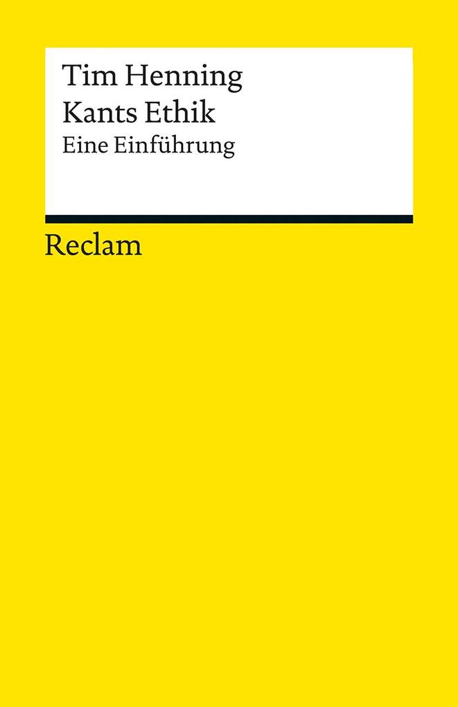 Produktbild: Kants Ethik | Tim Henning