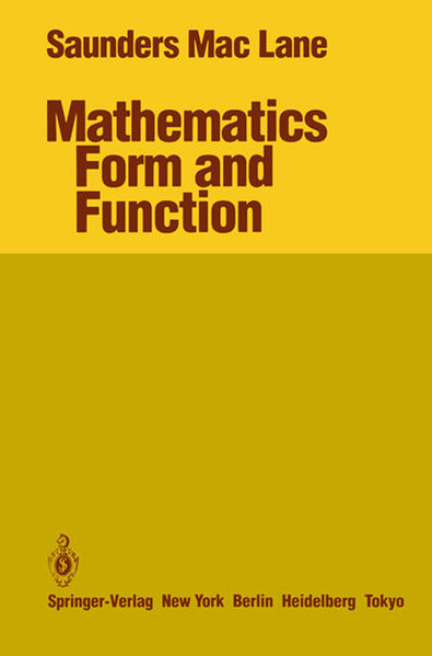 Produktbild: Mathematics Form and Function | Saunders MacLane