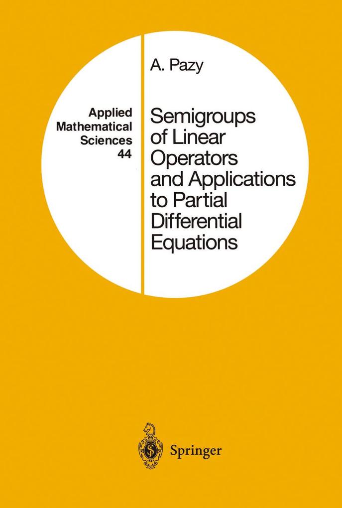 Produktbild: Semigroups of Linear Operators and Applications to Partial Differential Equations | Amnon Pazy