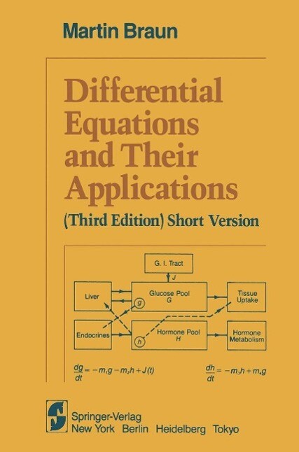 Produktbild: Differential Equations and Their Applications | M. Braun