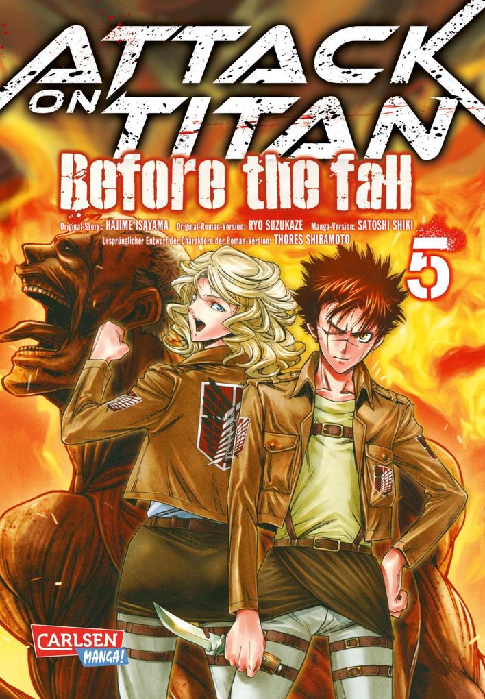 Produktbild: Attack on Titan - Before the Fall 5 | Hajime Isayama, Ryo Suzukaze