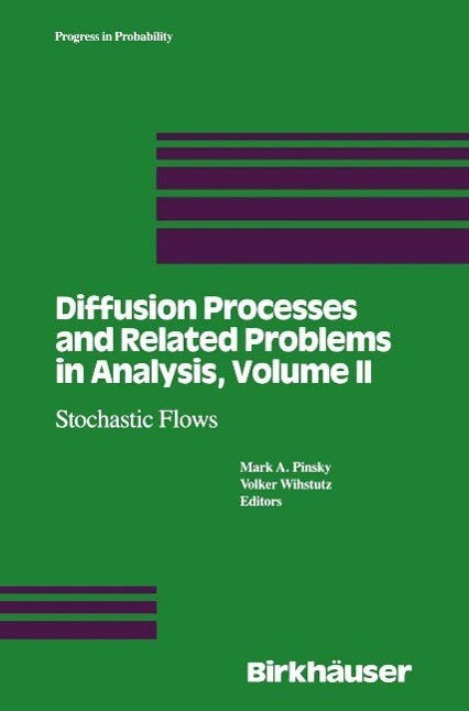Produktbild: Diffusion Processes and Related Problems in Analysis, Volume II