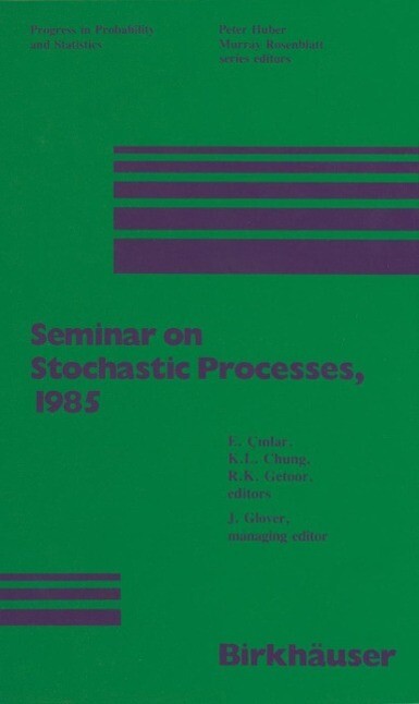 Produktbild: Seminar on Stochastic Processes, 1985 | CINLAR, CHUNG, GETOOR