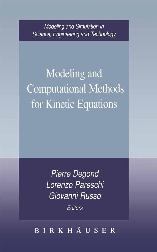 Produktbild: Modeling and Computational Methods for Kinetic Equations