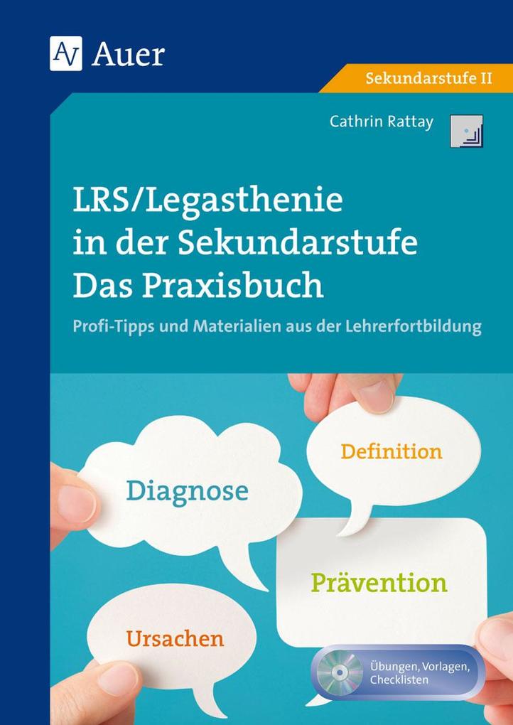 Produktbild: LRS - Legasthenie in der Sekundarstufe | Cathrin Rattay