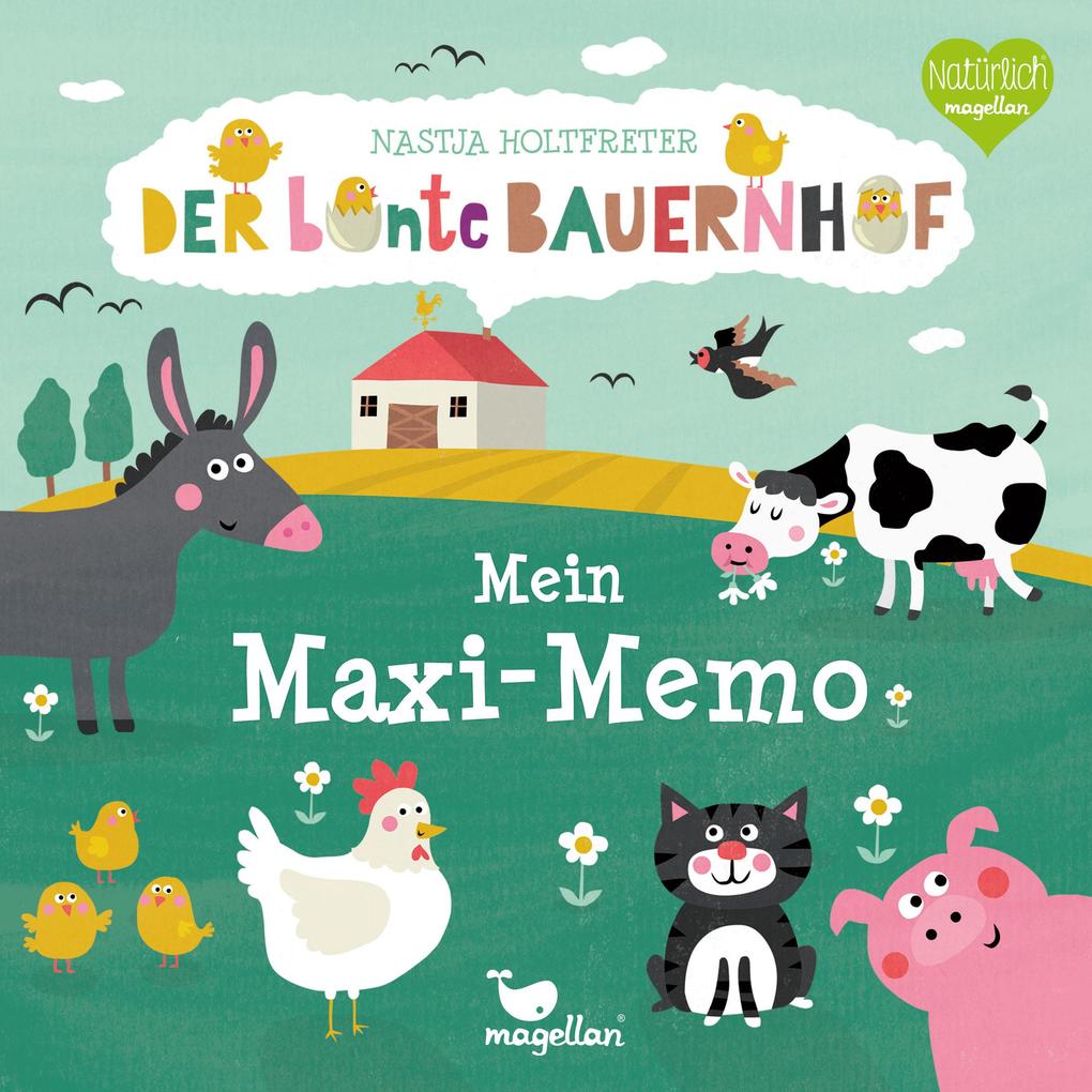 Produktbild: Der bunte Bauernhof - Mein Maxi-Memo | Nastja Holtfreter