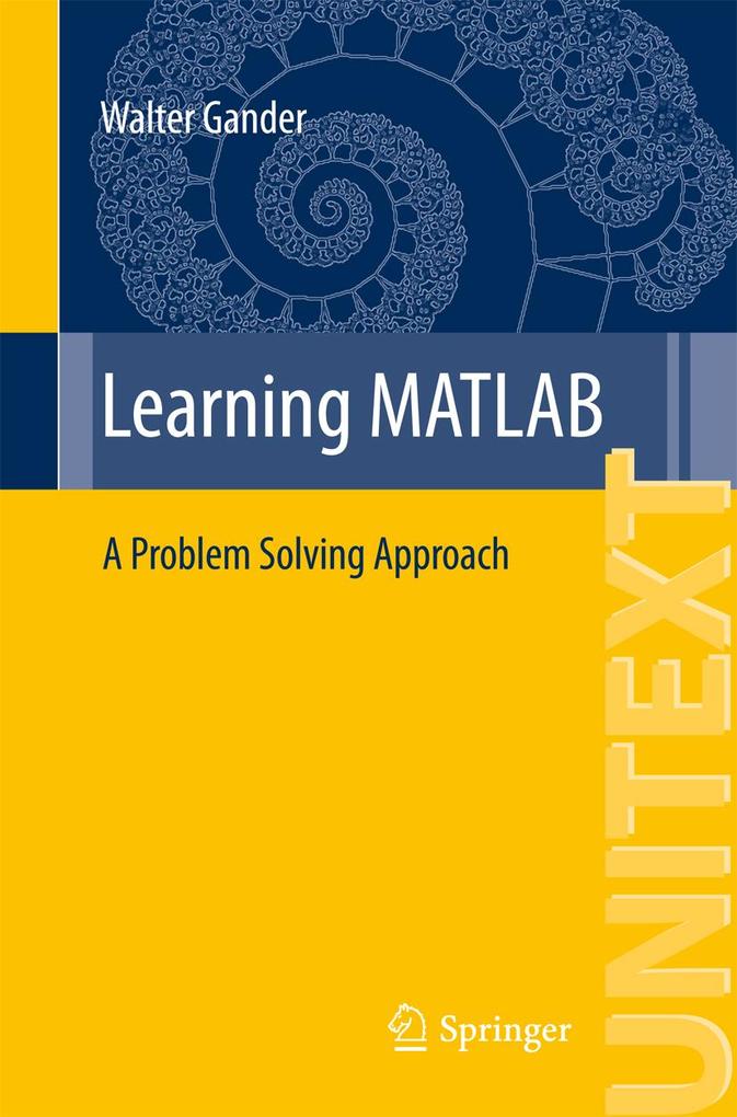 Produktbild: Learning MATLAB | Walter Gander