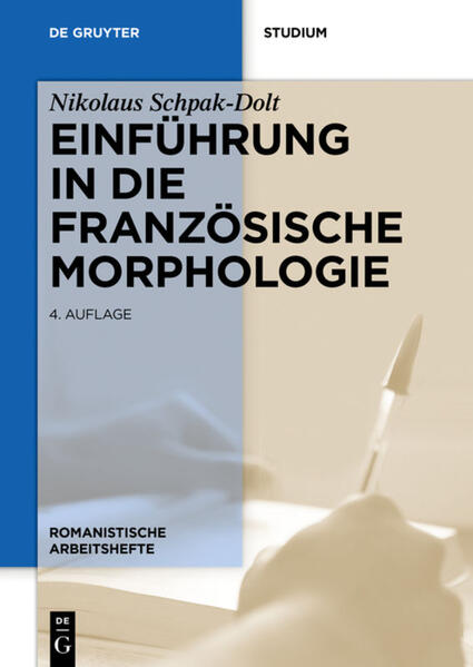 Produktbild: Einführung in die französische Morphologie | Nikolaus Schpak-Dolt