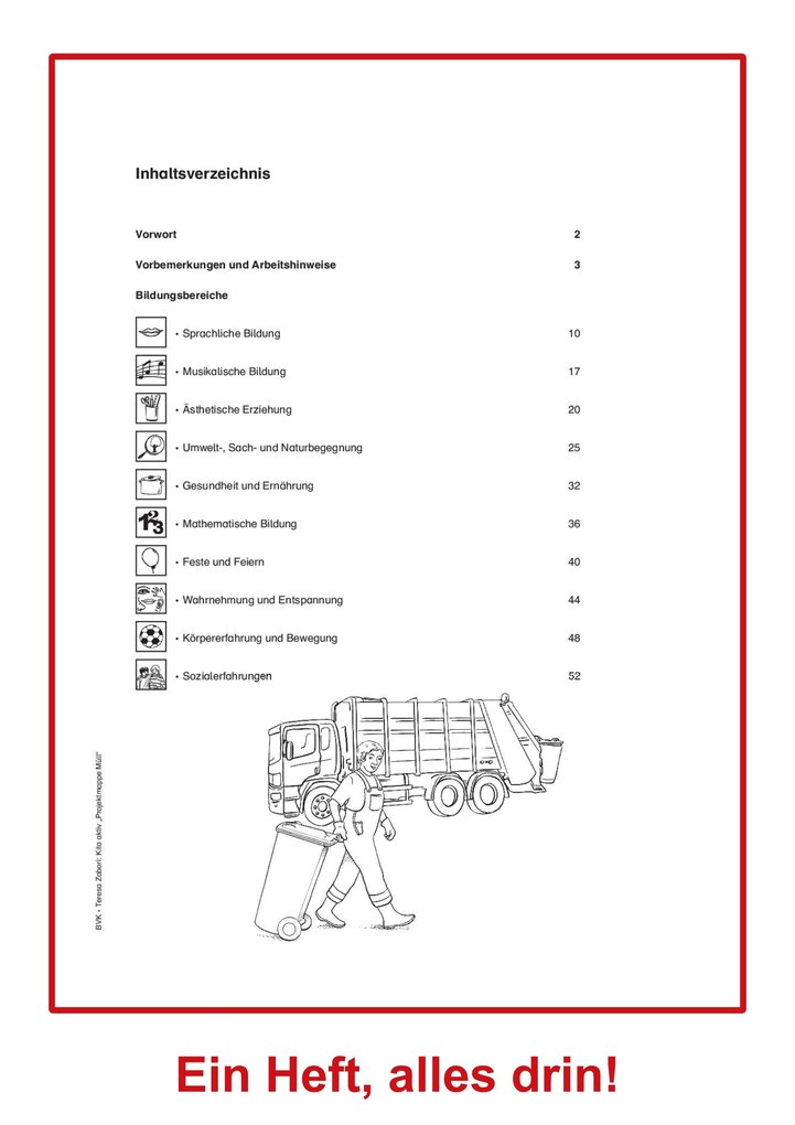 Weitere Ansicht: Kita aktiv Projektmappe Müll | Teresa Zabori