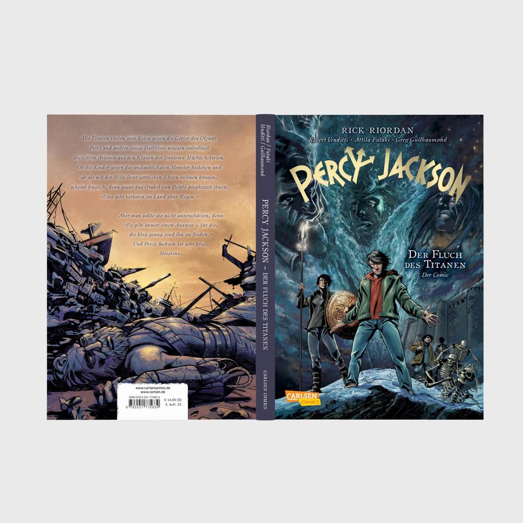 Weitere Ansicht: Percy Jackson (Comic) 03: Der Fluch des Titanen | Rick Riordan, Robert Venditti