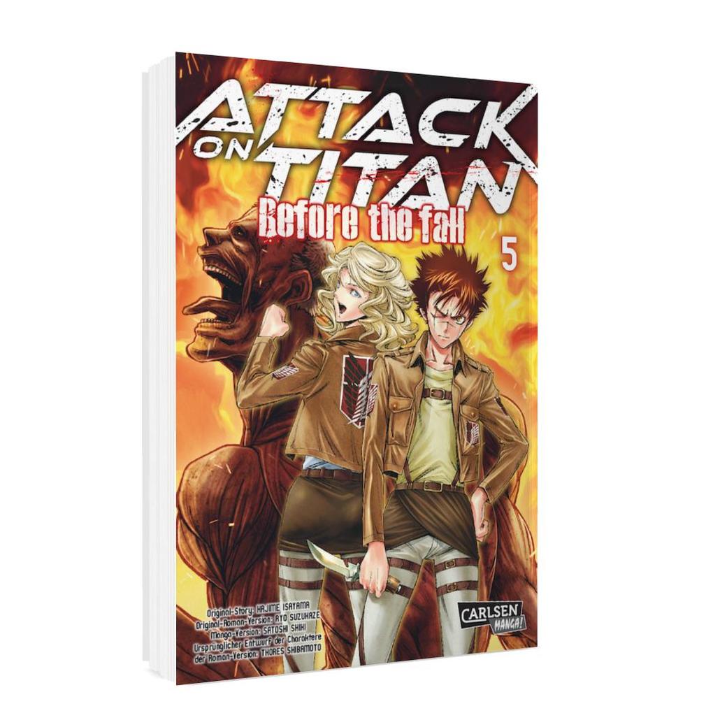 Weitere Ansicht: Attack on Titan - Before the Fall 5 | Hajime Isayama, Ryo Suzukaze
