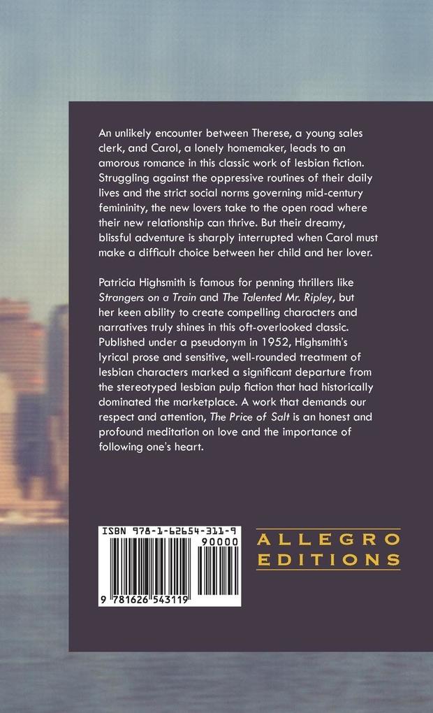 Weitere Ansicht: The Price of Salt, or Carol | Patricia Highsmith