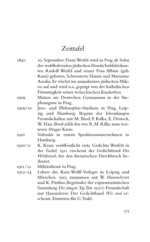Weitere Ansicht: Eine blaßblaue Frauenschrift | Franz Werfel