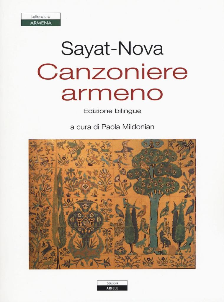 Produktbild: Canzoniere armeno. Testo a fronte armeno | Sayat-Nova