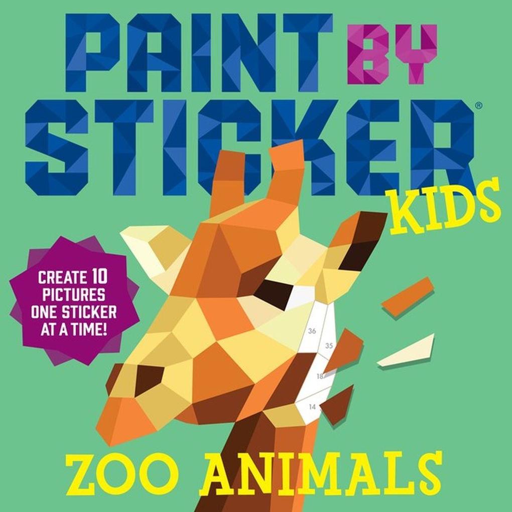 Produktbild: Paint by Sticker Kids: Zoo Animals