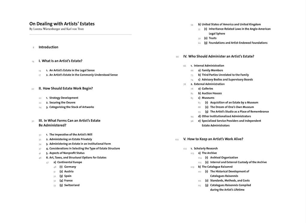 Weitere Ansicht: The Artist's Estate | Rainer Judd Foundation (Rainer Judd), The Estate of Martin Kippenberger (Gisela Capitain), The Estate of Max Beckmann (Mayen Beckmann), The Henry Moore Foundation (Richard Calvocoressi) u.a.