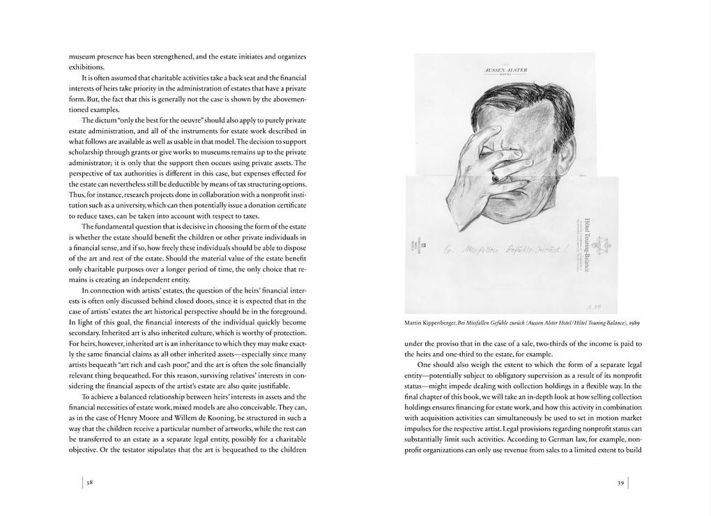 Weitere Ansicht: The Artist's Estate | Rainer Judd Foundation (Rainer Judd), The Estate of Martin Kippenberger (Gisela Capitain), The Estate of Max Beckmann (Mayen Beckmann), The Henry Moore Foundation (Richard Calvocoressi) u.a.