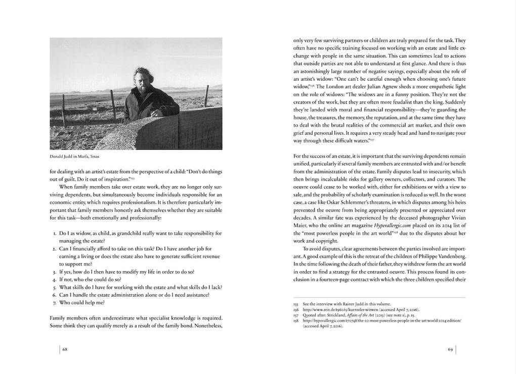 Weitere Ansicht: The Artist's Estate | Rainer Judd Foundation (Rainer Judd), The Estate of Martin Kippenberger (Gisela Capitain), The Estate of Max Beckmann (Mayen Beckmann), The Henry Moore Foundation (Richard Calvocoressi) u.a.