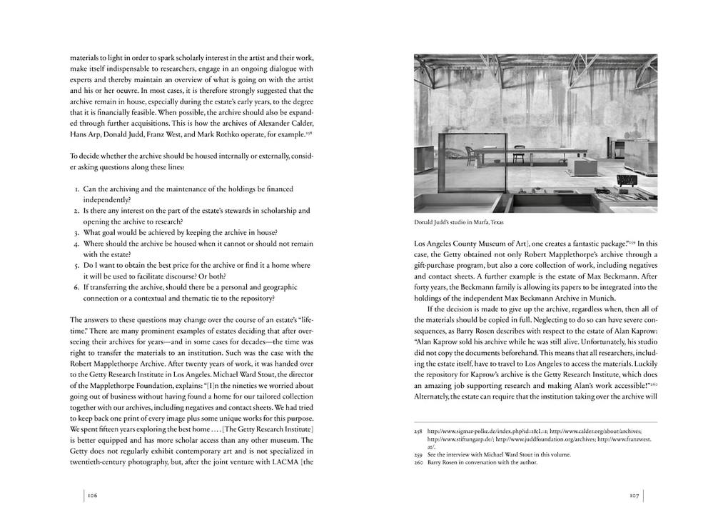 Weitere Ansicht: The Artist's Estate | Rainer Judd Foundation (Rainer Judd), The Estate of Martin Kippenberger (Gisela Capitain), The Estate of Max Beckmann (Mayen Beckmann), The Henry Moore Foundation (Richard Calvocoressi) u.a.