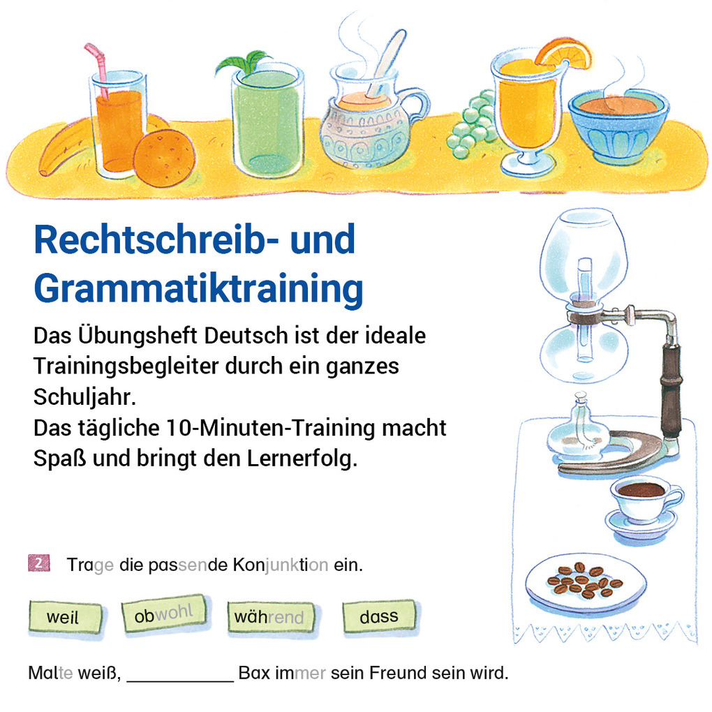 Weitere Ansicht: Das Übungsheft Deutsch 5 | Stefanie Drecktrah