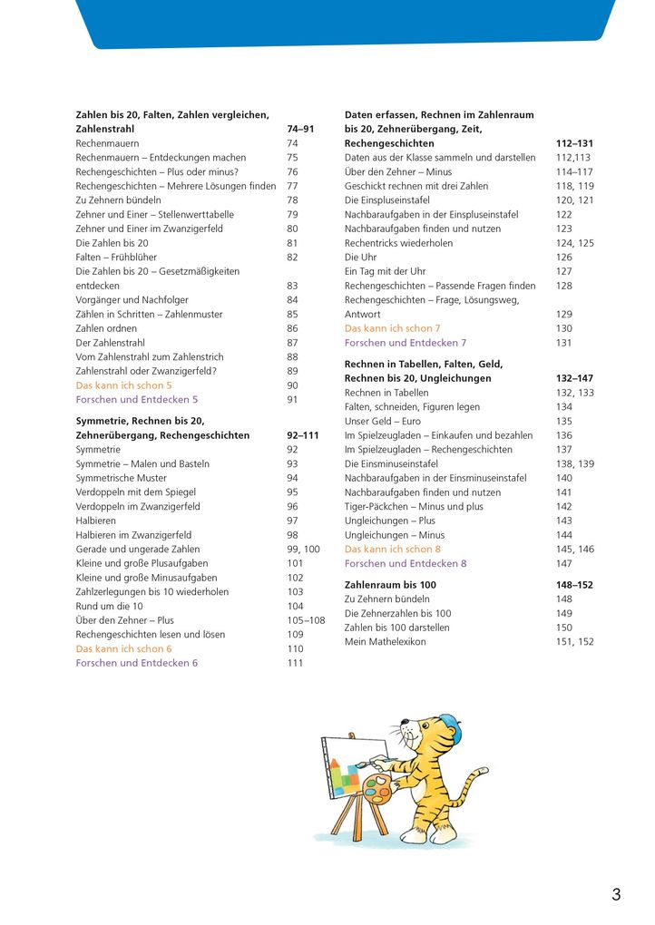 Weitere Ansicht: Mathetiger 1 - Schülerbuch. Neubearbeitung | Thomas Laubis, Eva Schnitzer, Matthias Heidenreich