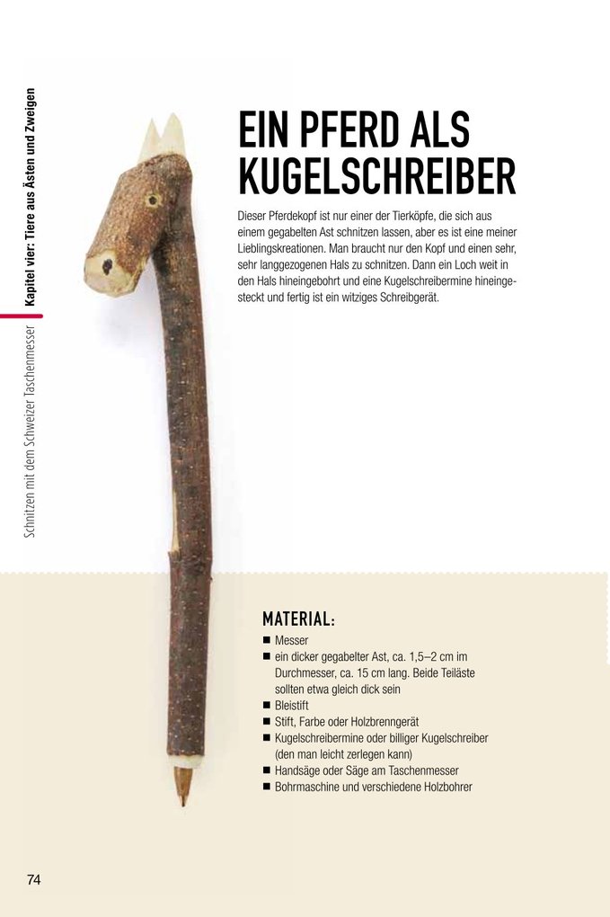 Weitere Ansicht: Schnitzen mit dem Schweizer Taschenmesser | Chris Lubkemann