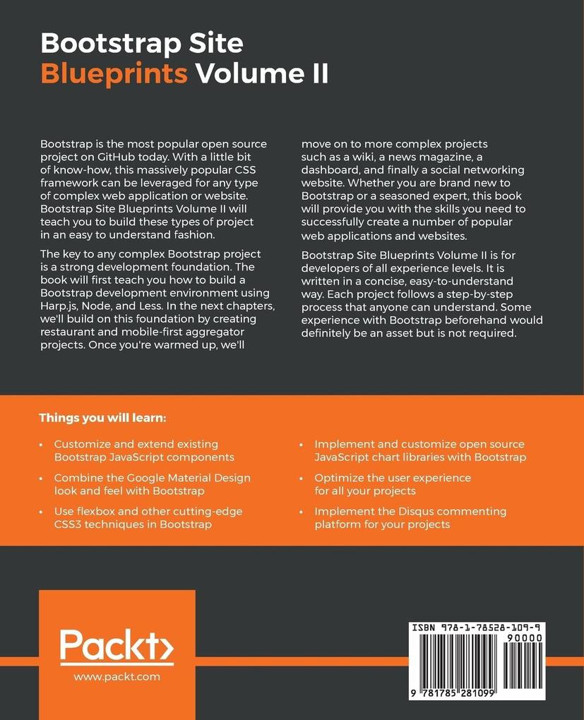 Weitere Ansicht: Bootstrap Site Blueprints Volume II | Matt Lambert