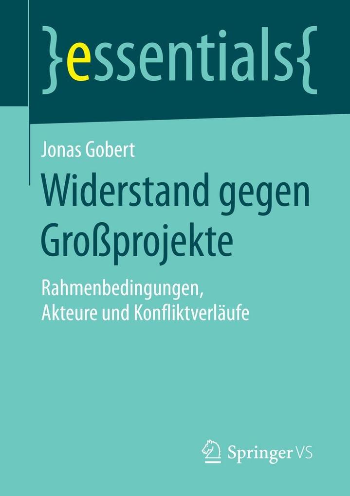 Produktbild: Widerstand gegen Großprojekte | Jonas Gobert