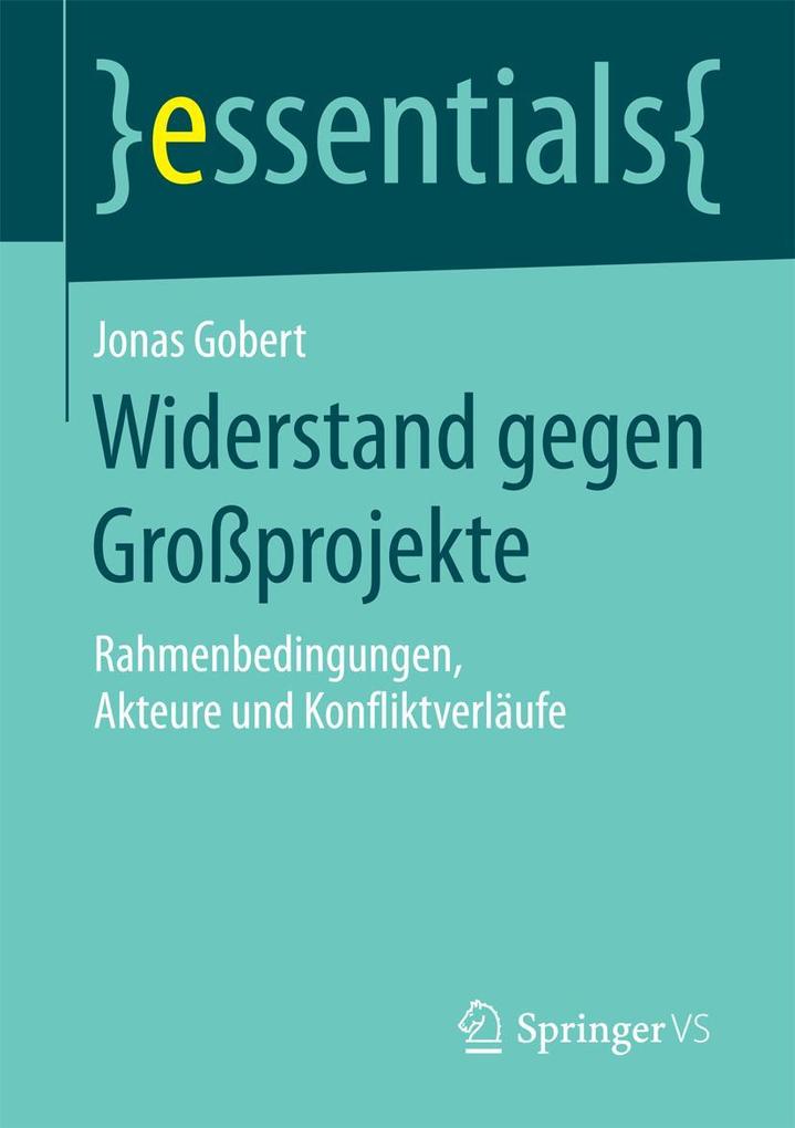 Produktbild: Widerstand gegen Großprojekte | Jonas Gobert