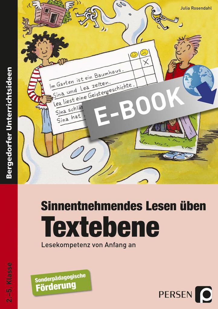 Produktbild: Sinnentnehmendes Lesen üben: Textebene | Julia Rosendahl