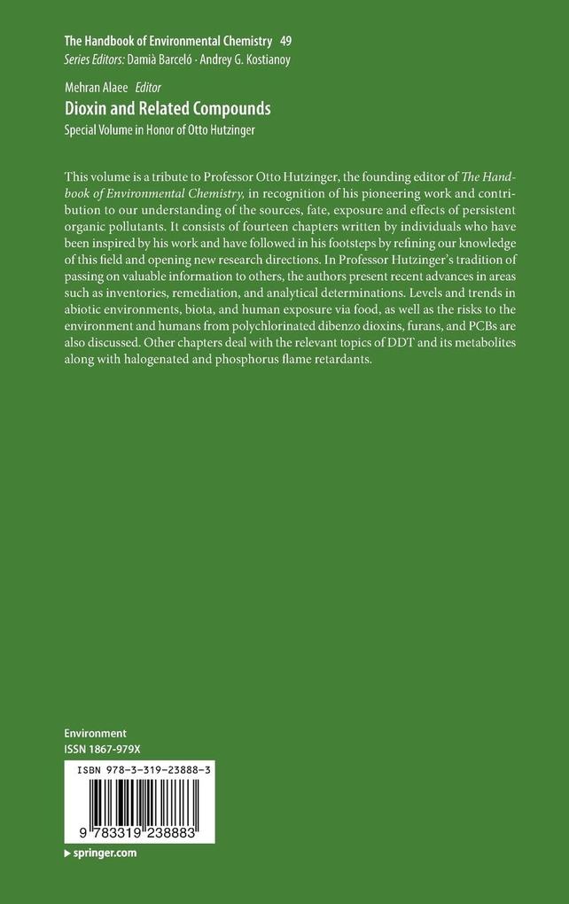 Weitere Ansicht: Dioxin and Related Compounds