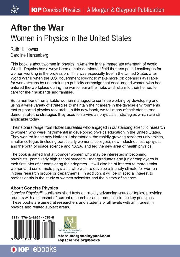 Weitere Ansicht: After the War | Ruth H. Howes, Caroline L. Herzenberg