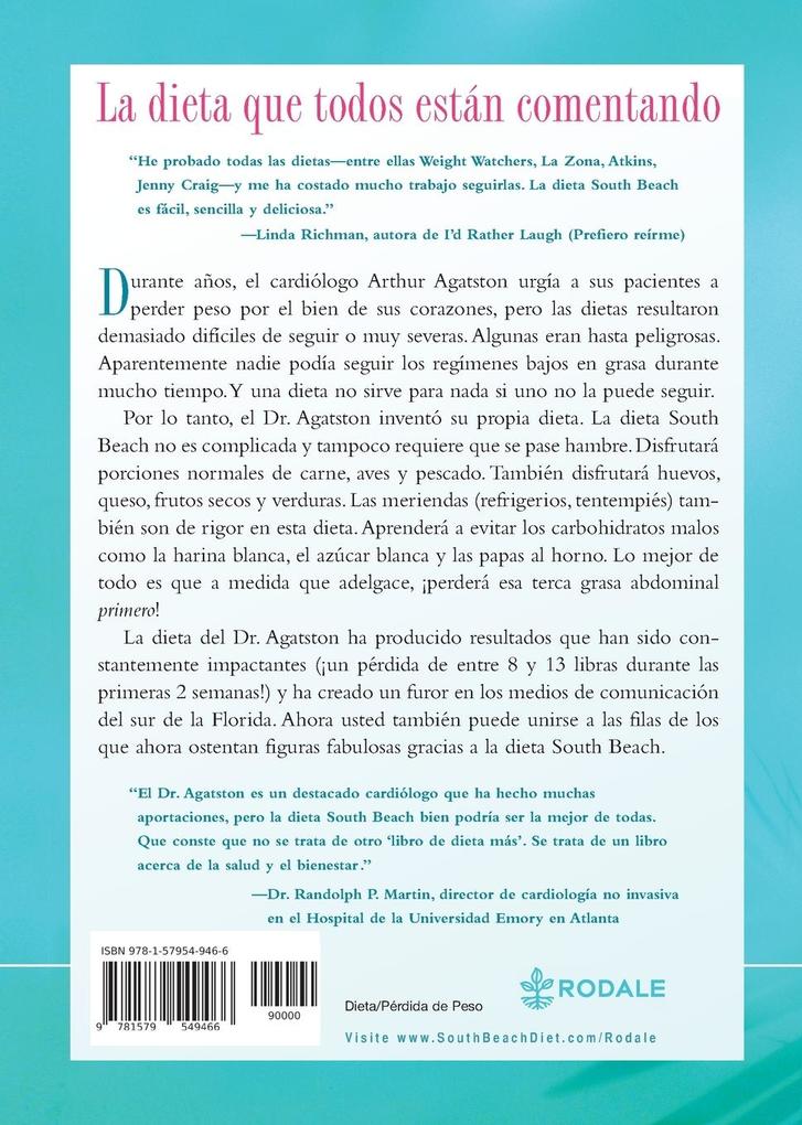 Weitere Ansicht: La Dieta South Beach | Arthur Agatston