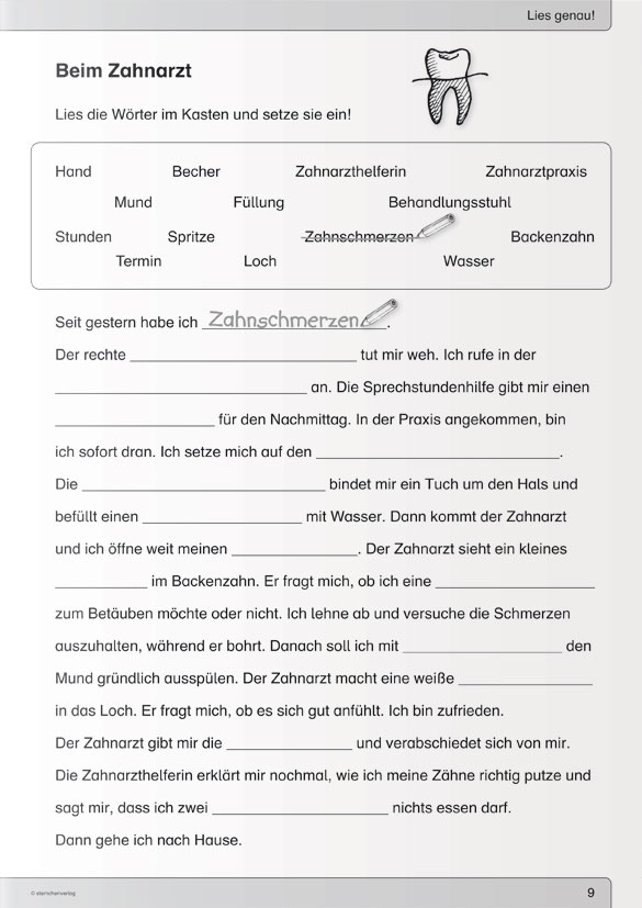 Weitere Ansicht: Ich kann lesen 5 - Schülerarbeitsheft für die 3. und 4. Klasse | Katrin Langhans, sternchenverlag GmbH