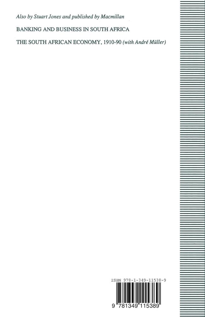 Weitere Ansicht: Financial Enterprise in South Africa Since 1950 | Stuart Jones