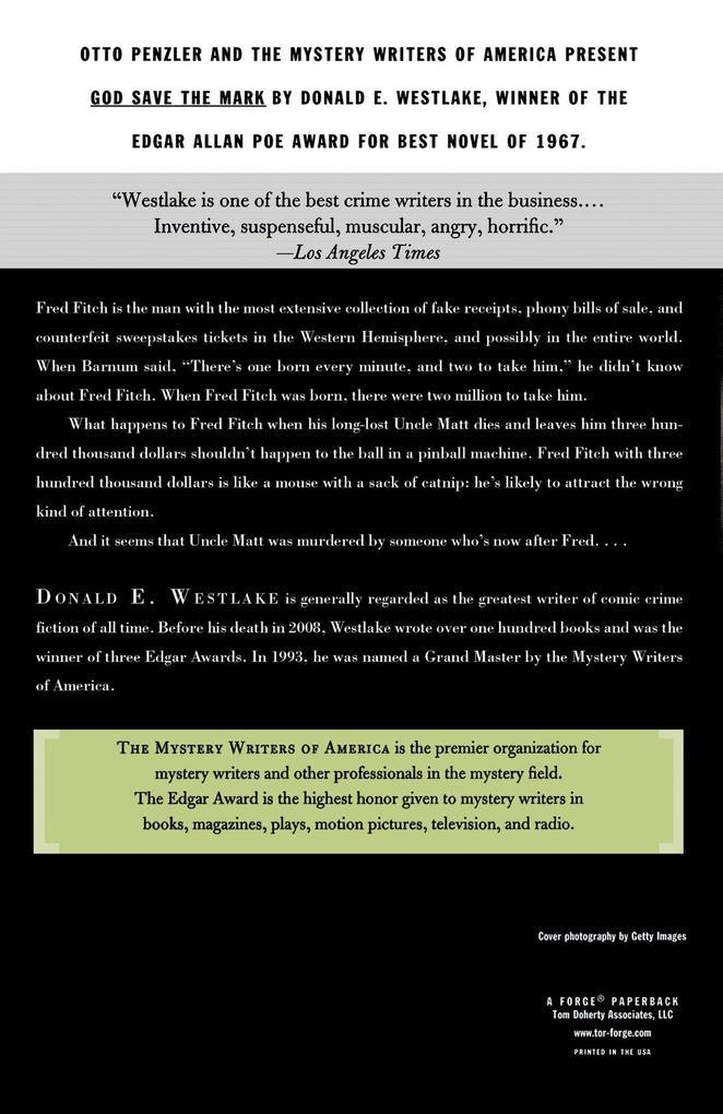 Weitere Ansicht: God Save the Mark | Donald E. Westlake