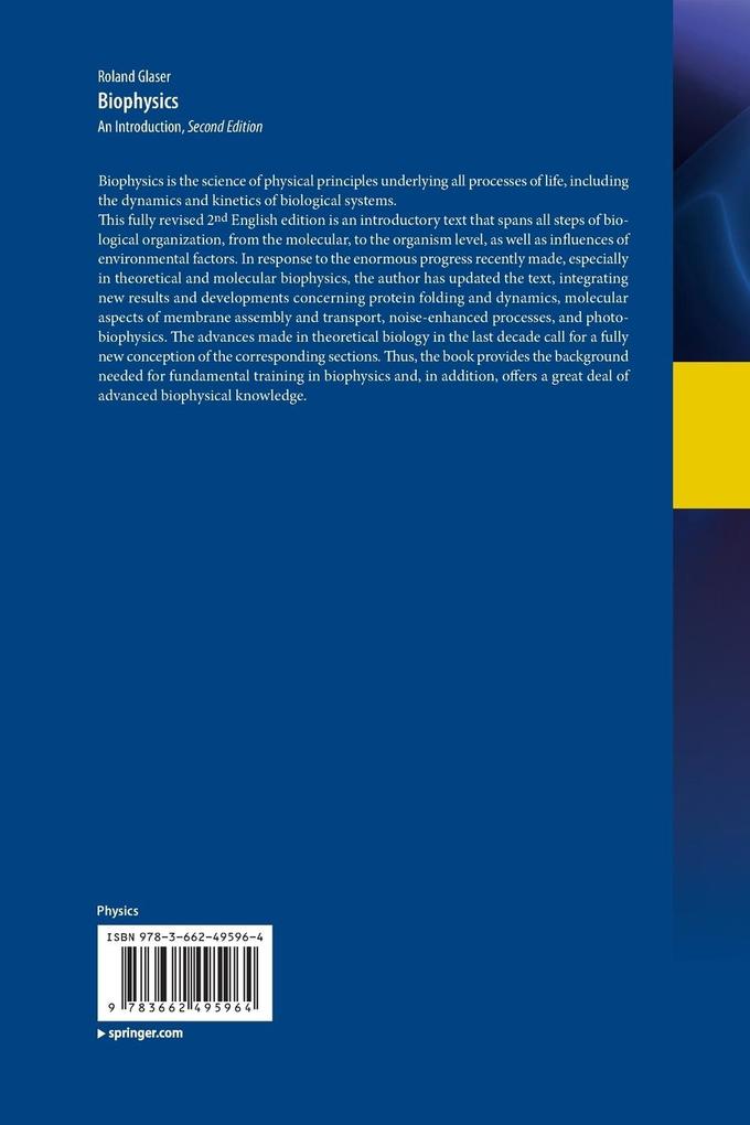 Weitere Ansicht: Biophysics | Roland Glaser