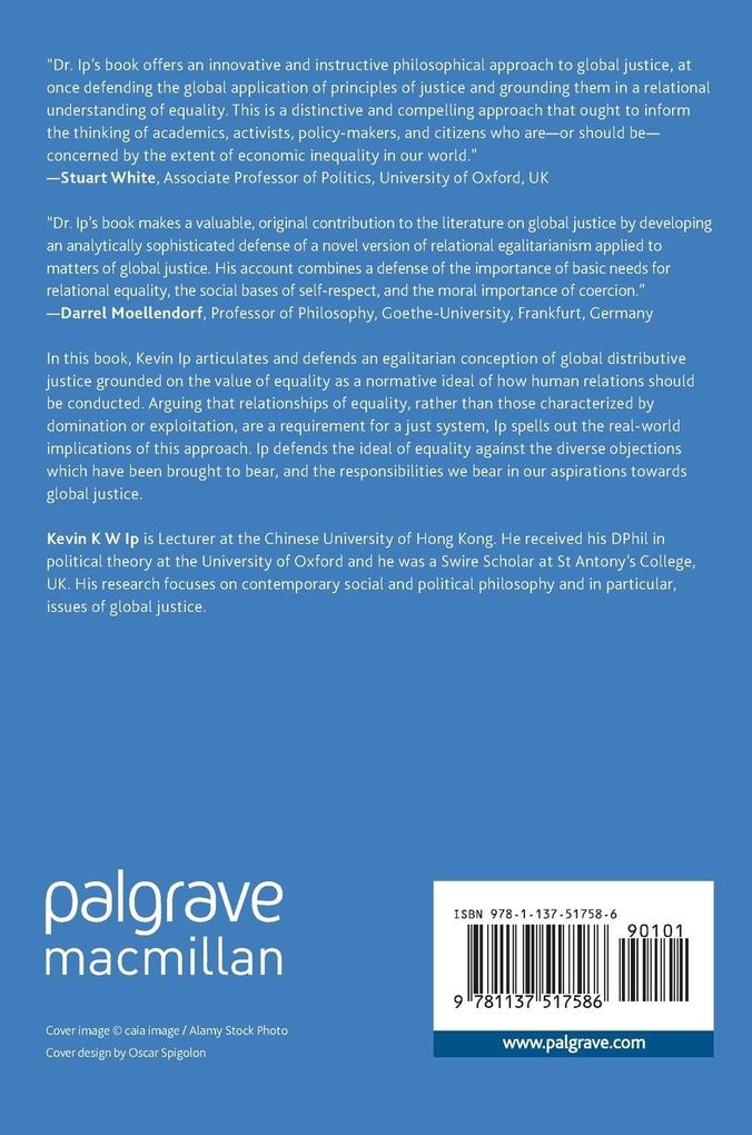 Weitere Ansicht: Egalitarianism and Global Justice | Kevin K. W. Ip