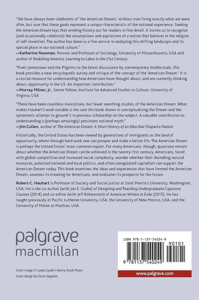 Weitere Ansicht: Seeking the American Dream | Robert C. Hauhart