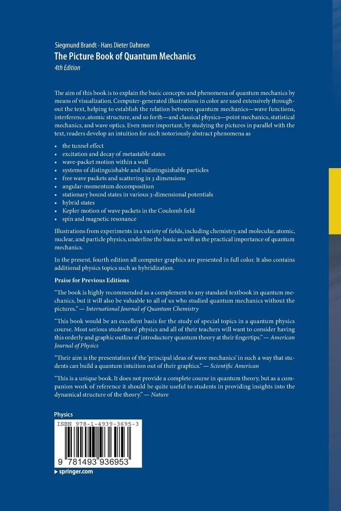 Weitere Ansicht: The Picture Book of Quantum Mechanics | Siegmund Brandt, Hans Dieter Dahmen
