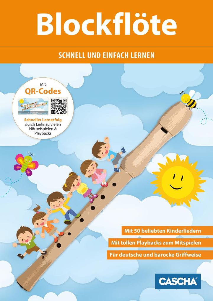 Produktbild: Blockflöte - Schnell und einfach lernen mit QR-Codes | Cascha