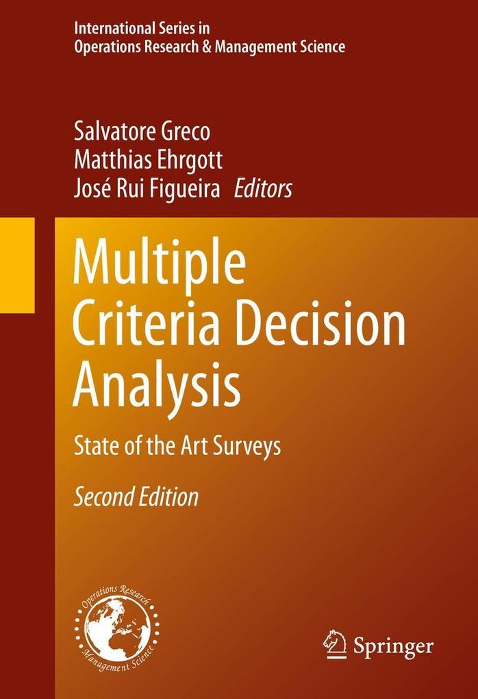 Produktbild: Multiple Criteria Decision Analysis
