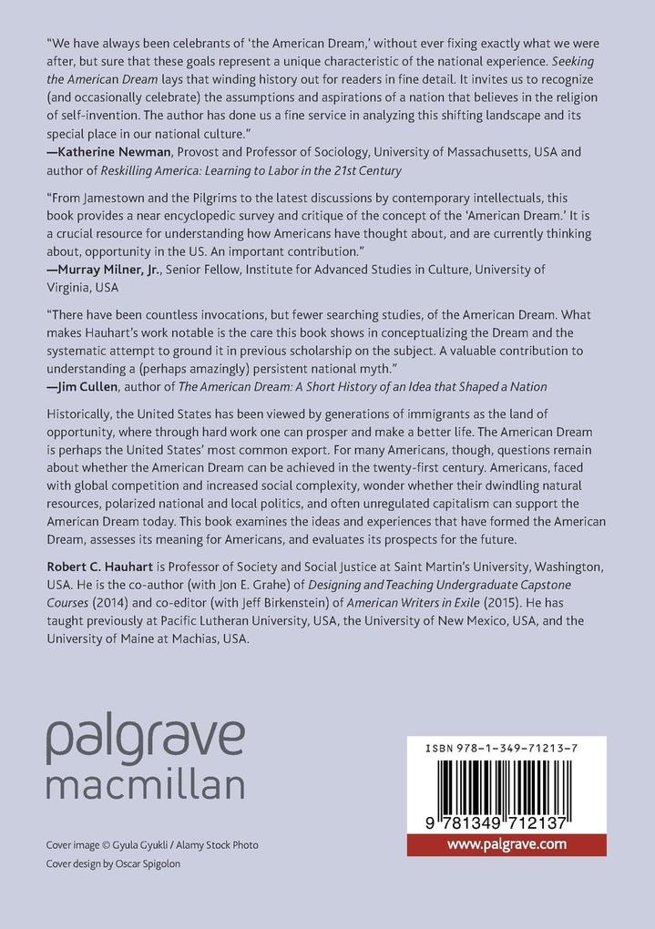 Weitere Ansicht: Seeking the American Dream | Robert C. Hauhart
