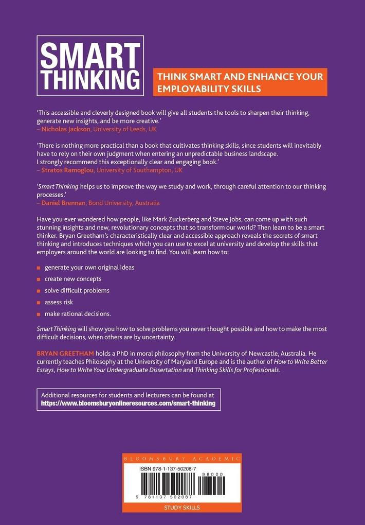 Weitere Ansicht: Smart Thinking | Bryan Greetham