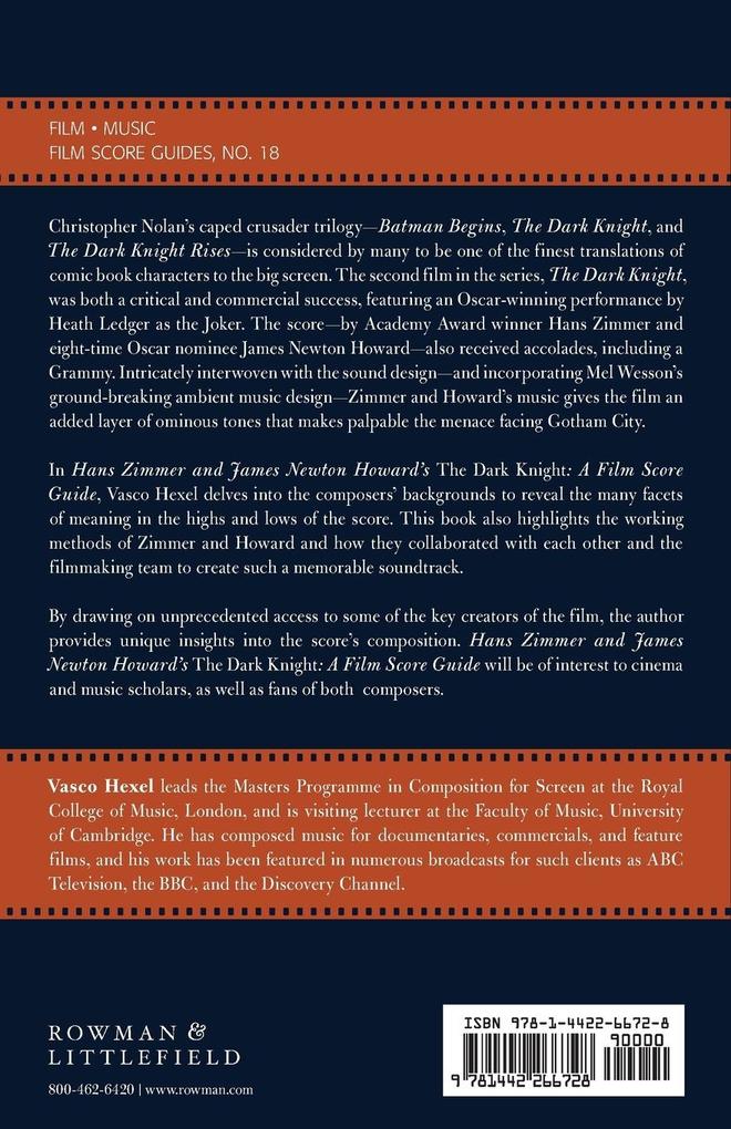 Weitere Ansicht: Hans Zimmer and James Newton Howard's The Dark Knight | Vasco Hexel