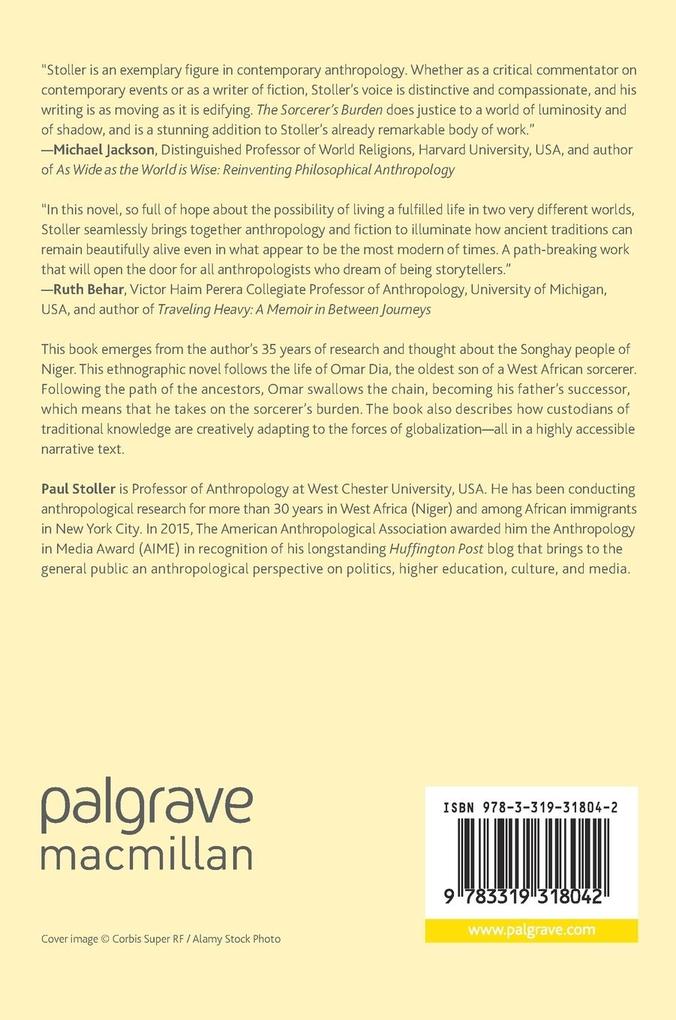 Weitere Ansicht: The Sorcerer's Burden | Paul Stoller
